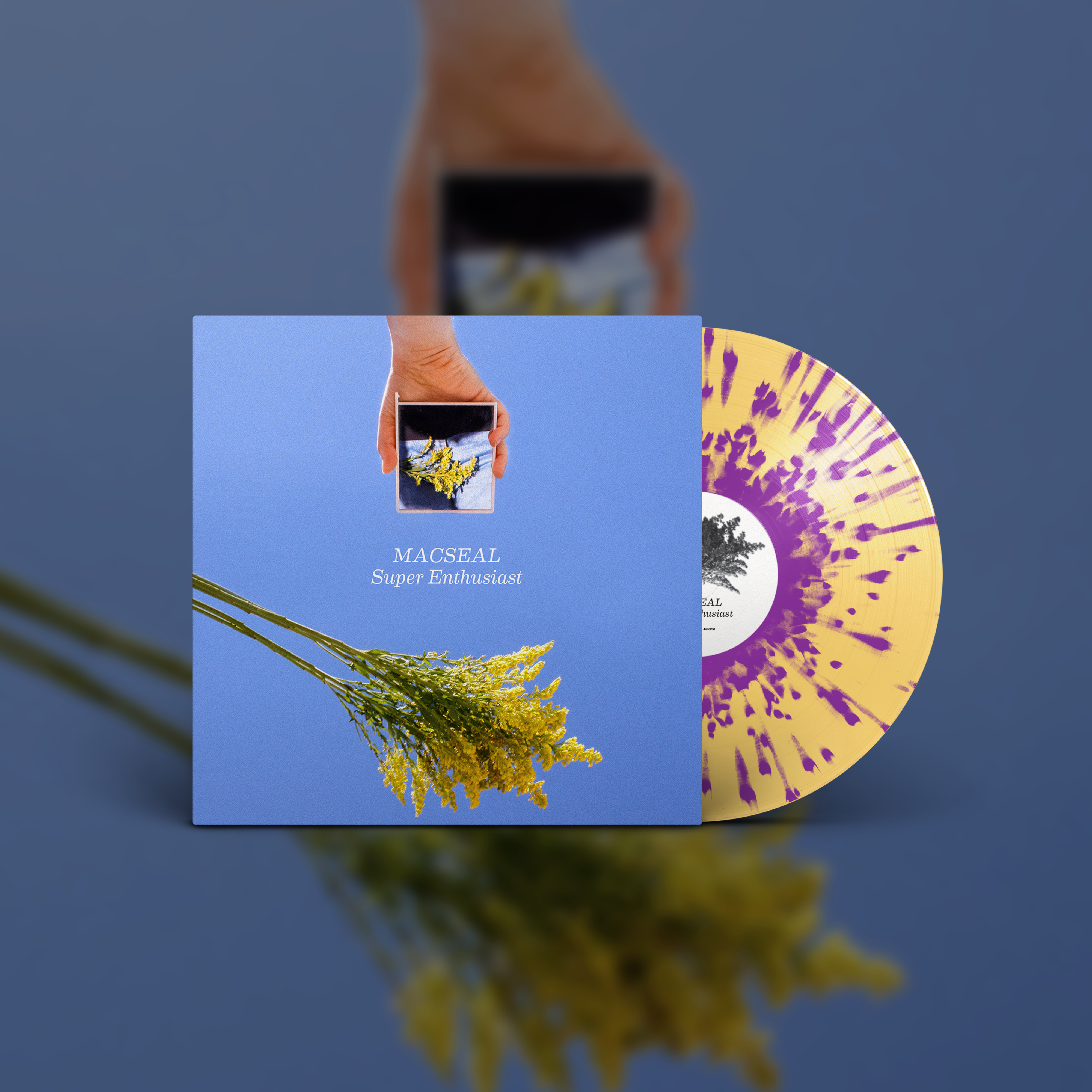 macseal-super-enthusiast-vinyle-beer-grape-splatter-lp image 3