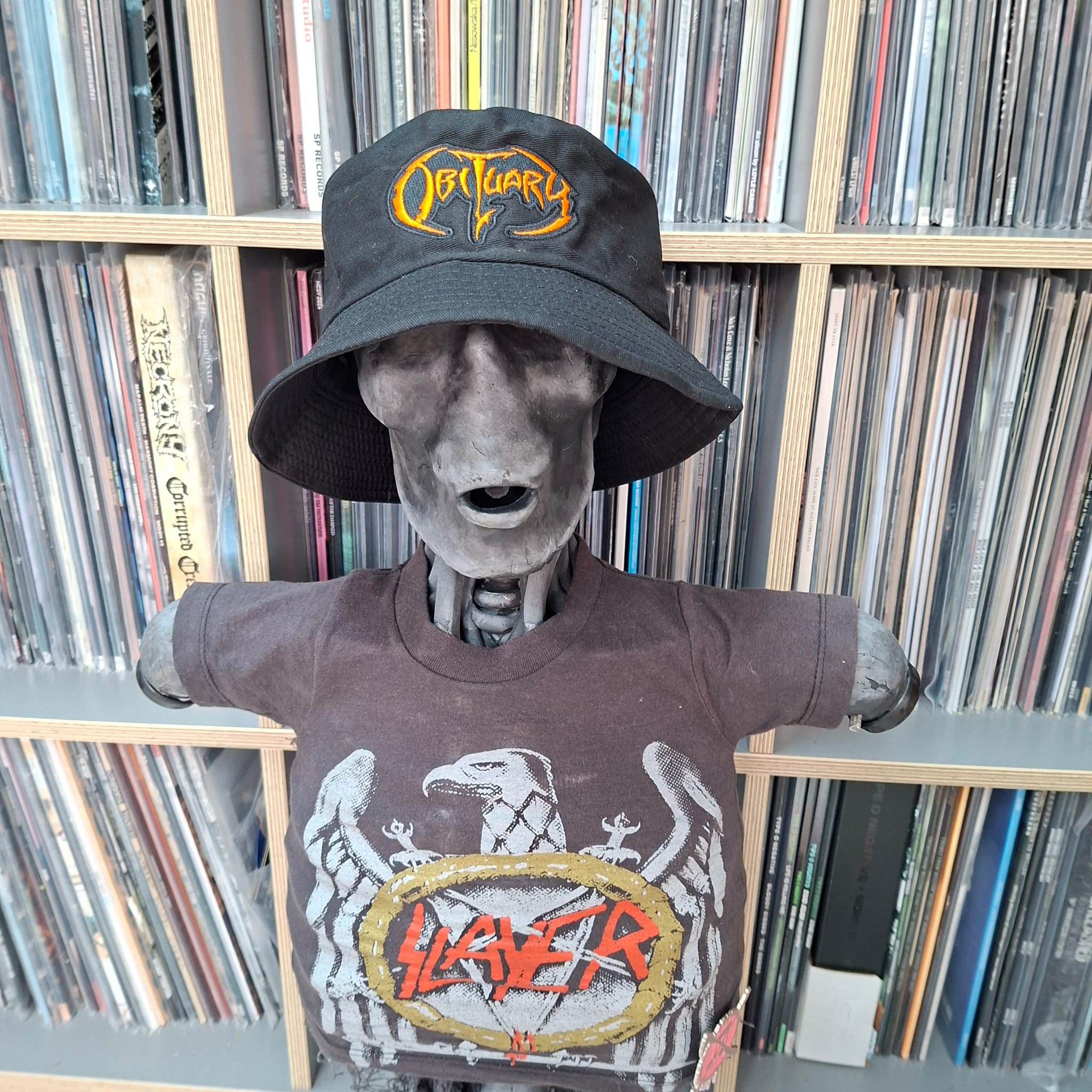 obituary-logo-bob-orange-chapeau-brod-taille-unique image 2