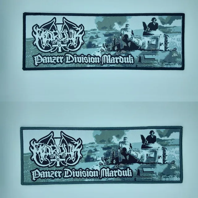 marduk-panzer-division-stripe-patch-bande-bordure-noire image 1