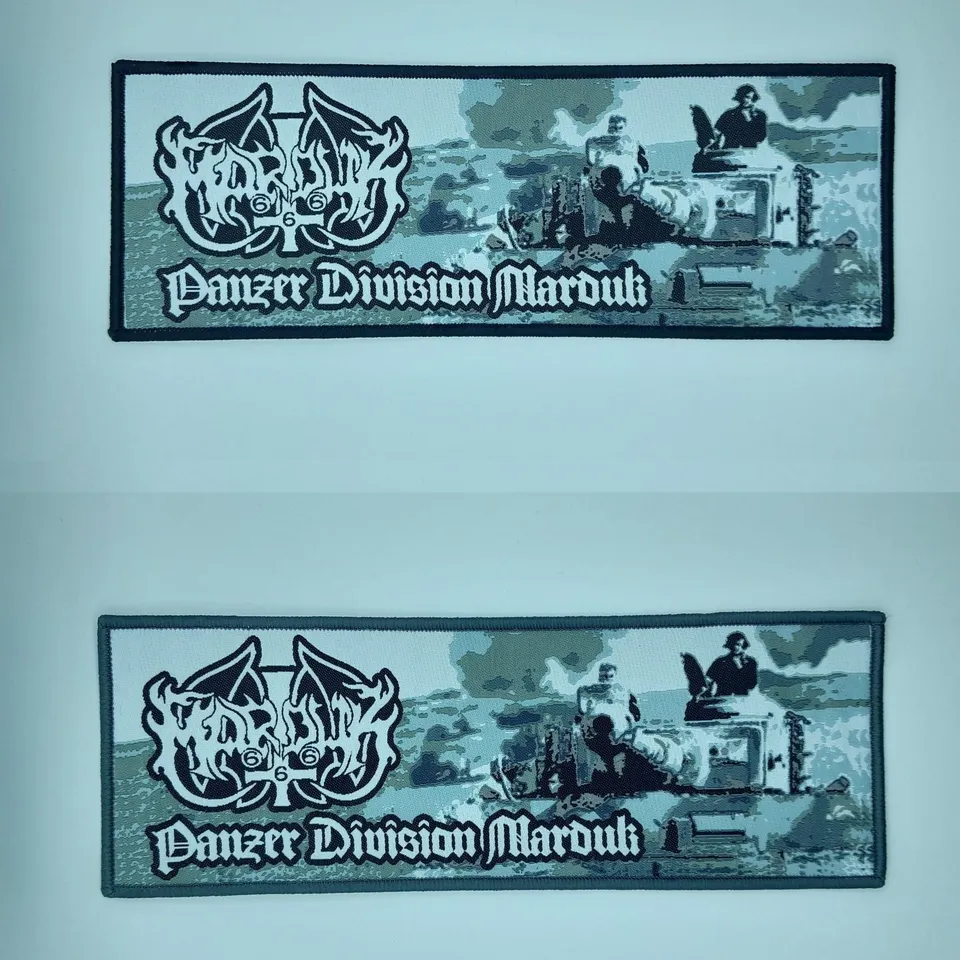 marduk-panzer-division-stripe-patch-bande-bordure-noire image 1