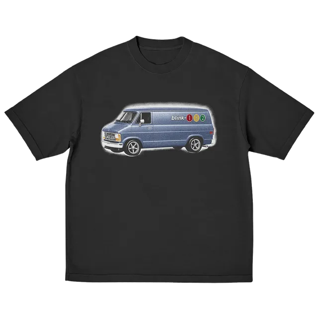 blink-182-rock-show-van-t-shirt-noir-unisexe image 1