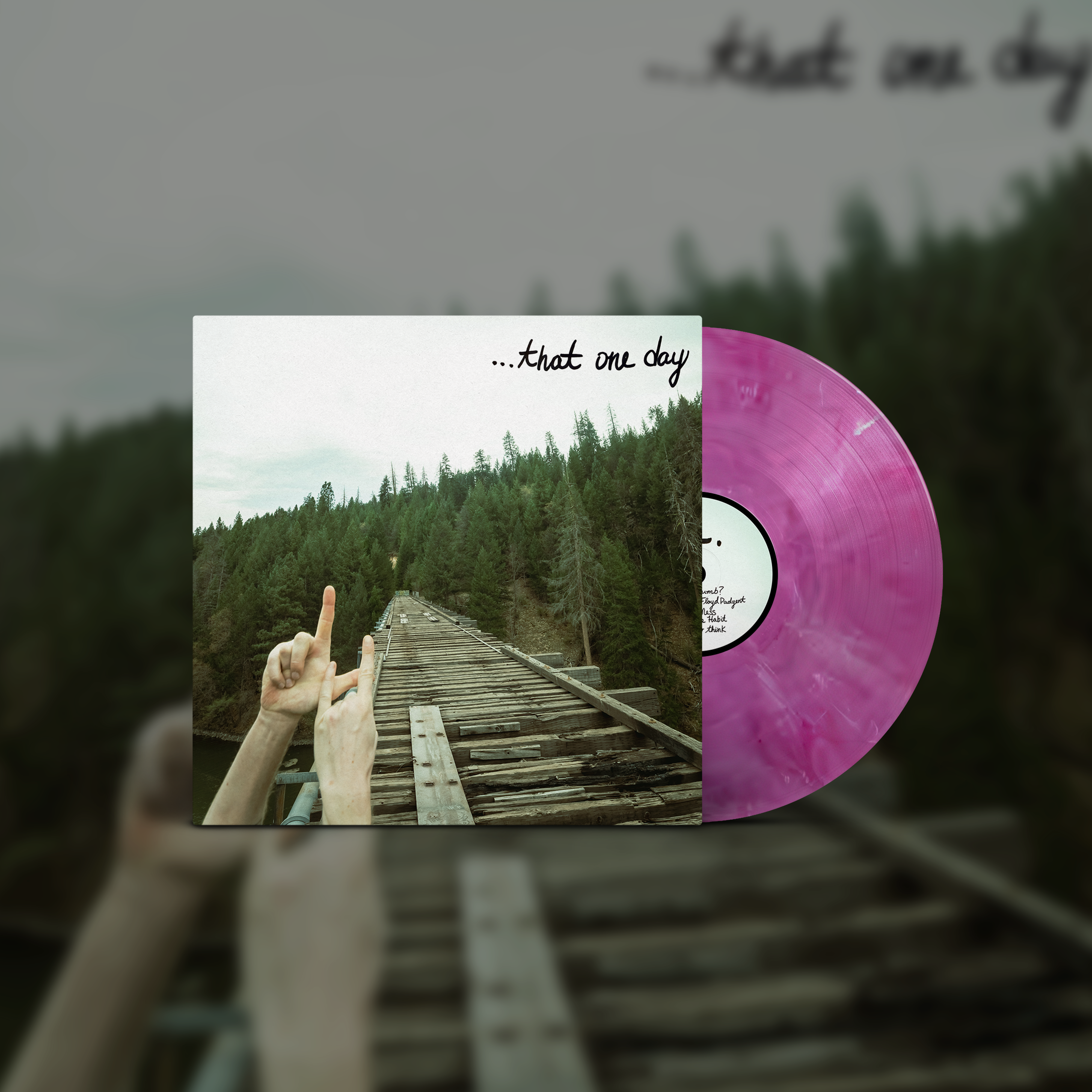 leisure-hour-that-one-day-vinyle-splatter-vert-et-rouge image 4