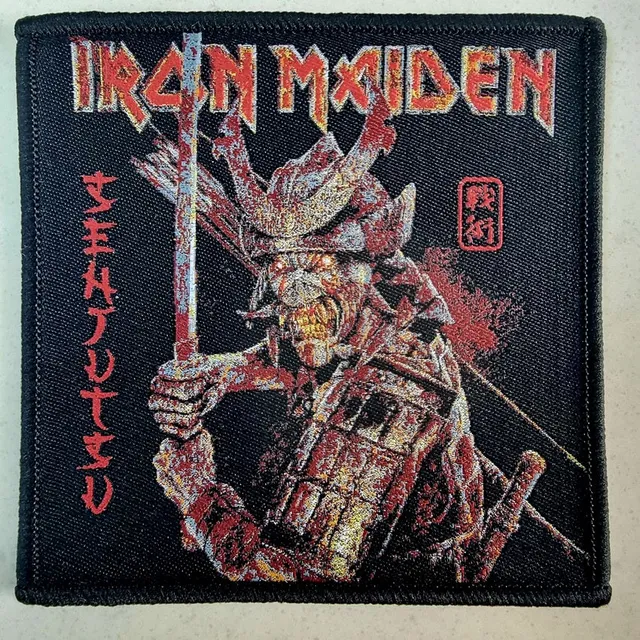 iron-maiden-senjutsu-patch-tiss-coudre image 1