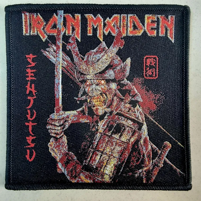 iron-maiden-senjutsu-patch-tiss-coudre image 1