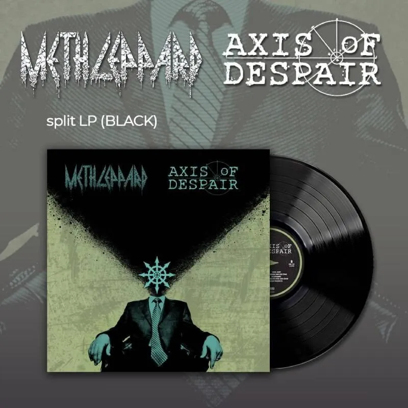 meth-leppard-axis-of-despair-split-lp-vinyle-powerviolence image 1
