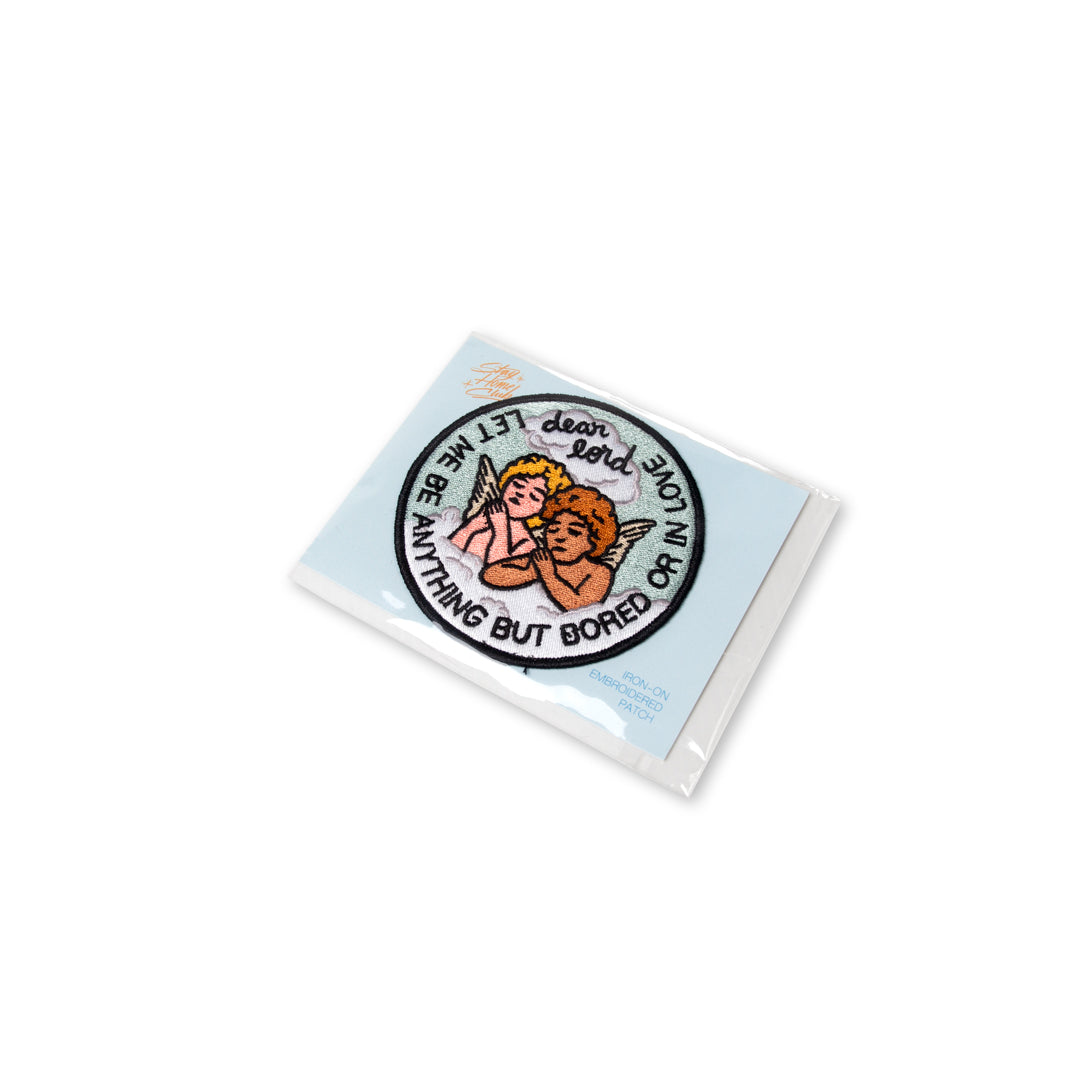 owen-anything-but-bored-or-in-love-patch-cusson image 1