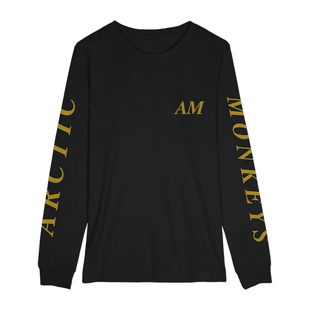 arctic-monkeys-am-sweat-manche-longue-noir-taille-m image 1