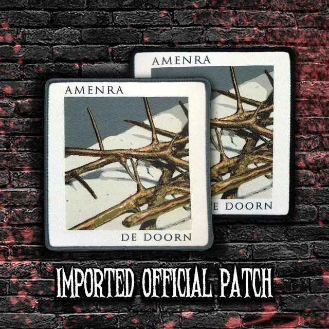 783punx-amenra-de-doorn-v2-0-patch-tiss-bordure-noire-10x10cm image 1