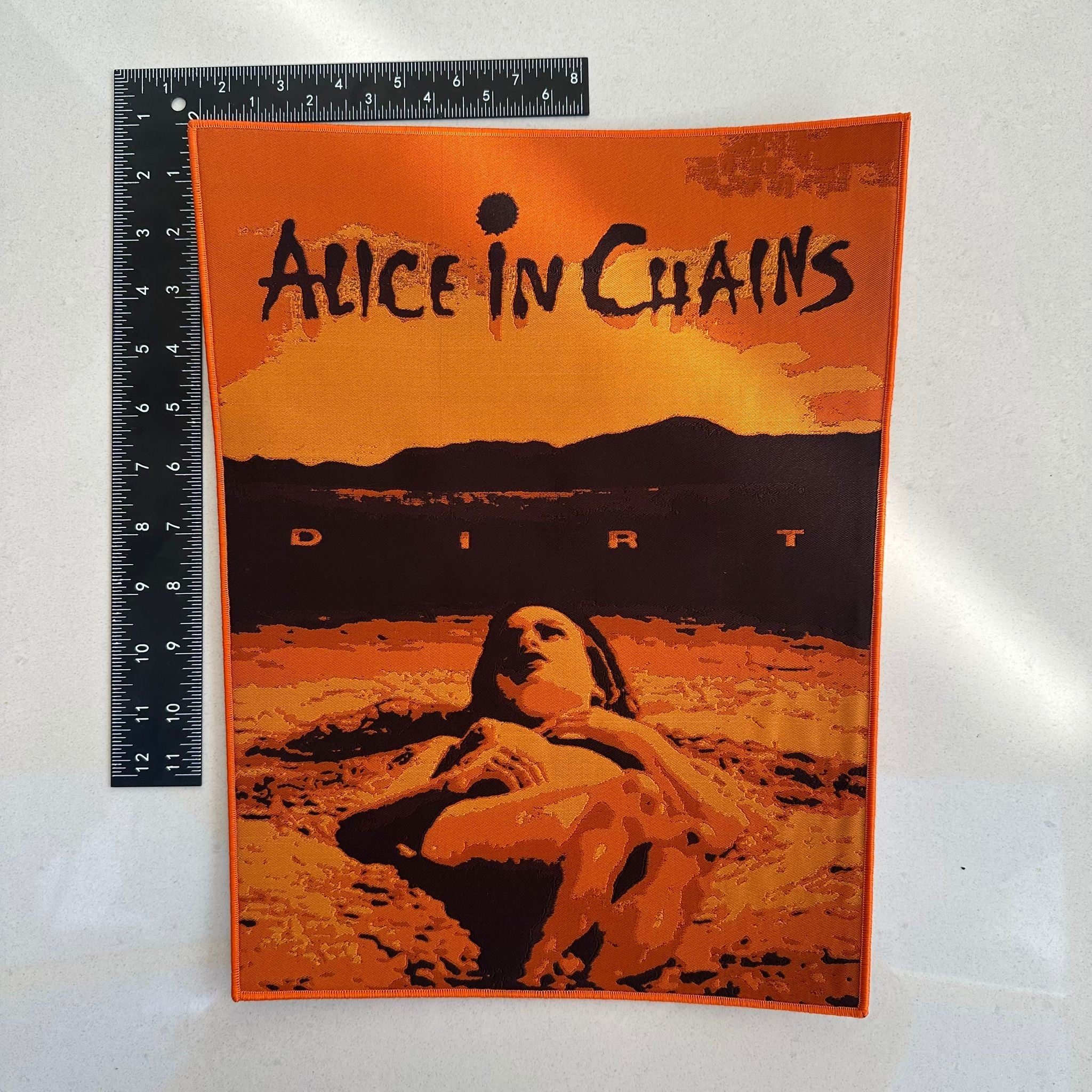 783punx-alice-in-chains-dirt-backpatch-tiss-orange-clair image 2