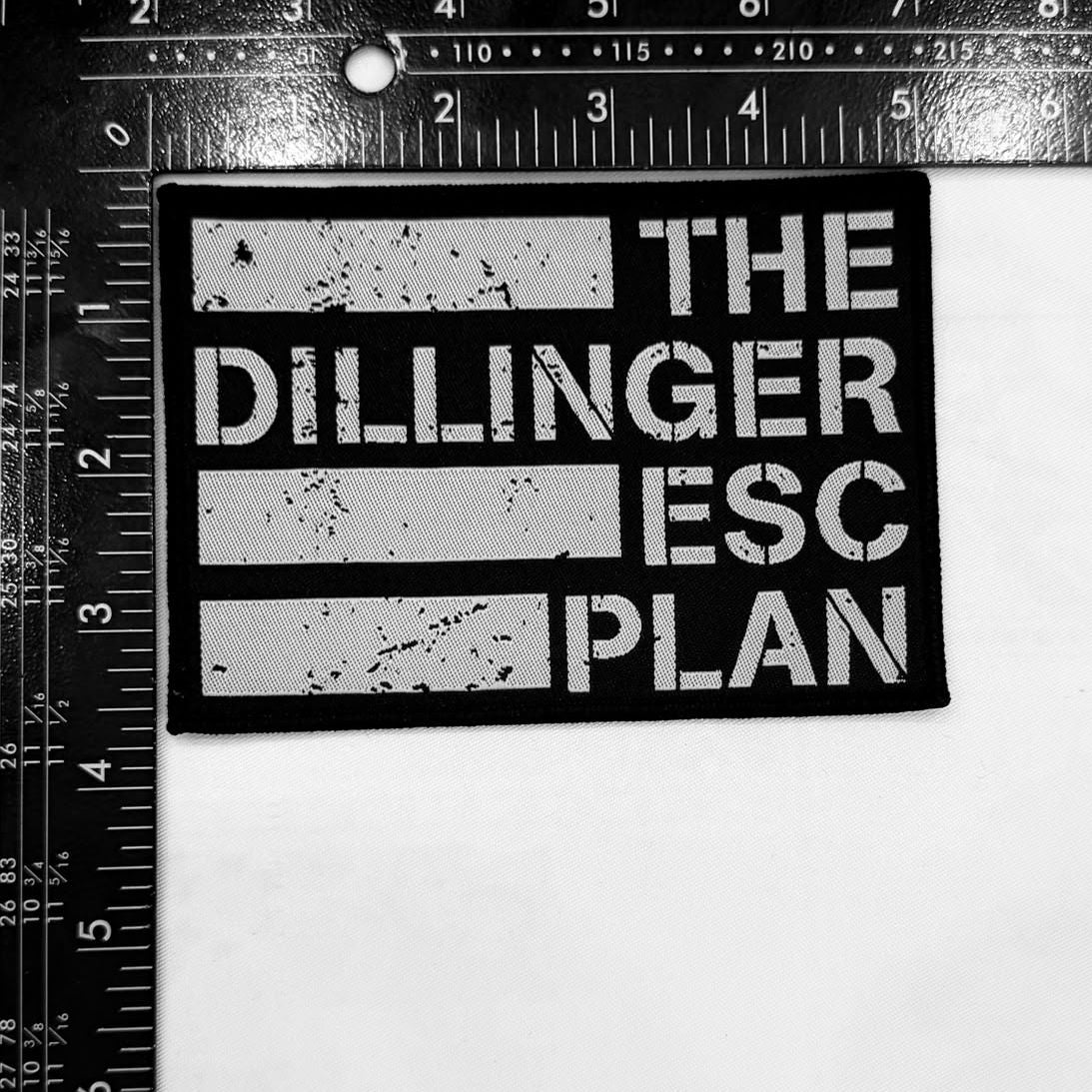 783punx-small-patch-dillinger-escape-plan-logo-cusson-bordure-noire image 3