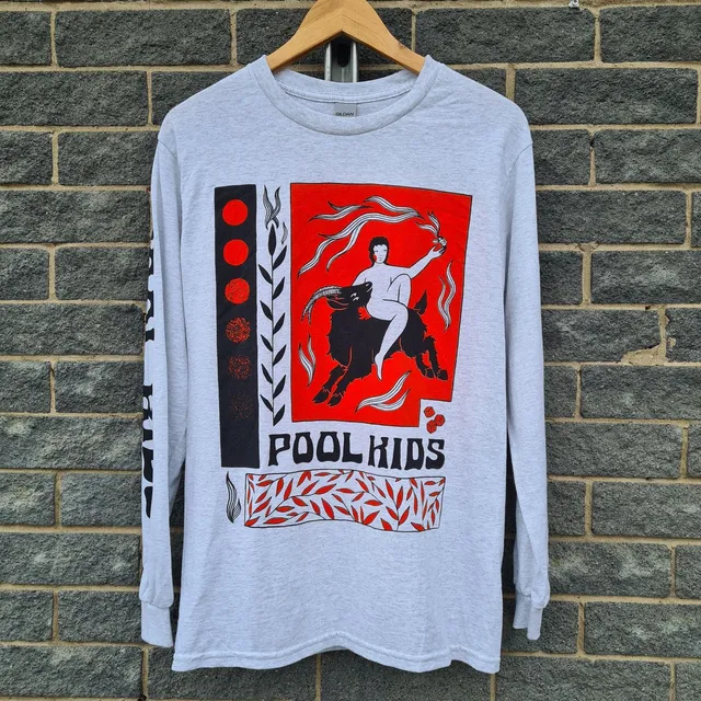 big-scary-monsters-pool-kids-uk-eu-tour-longsleeve-coton image 1
