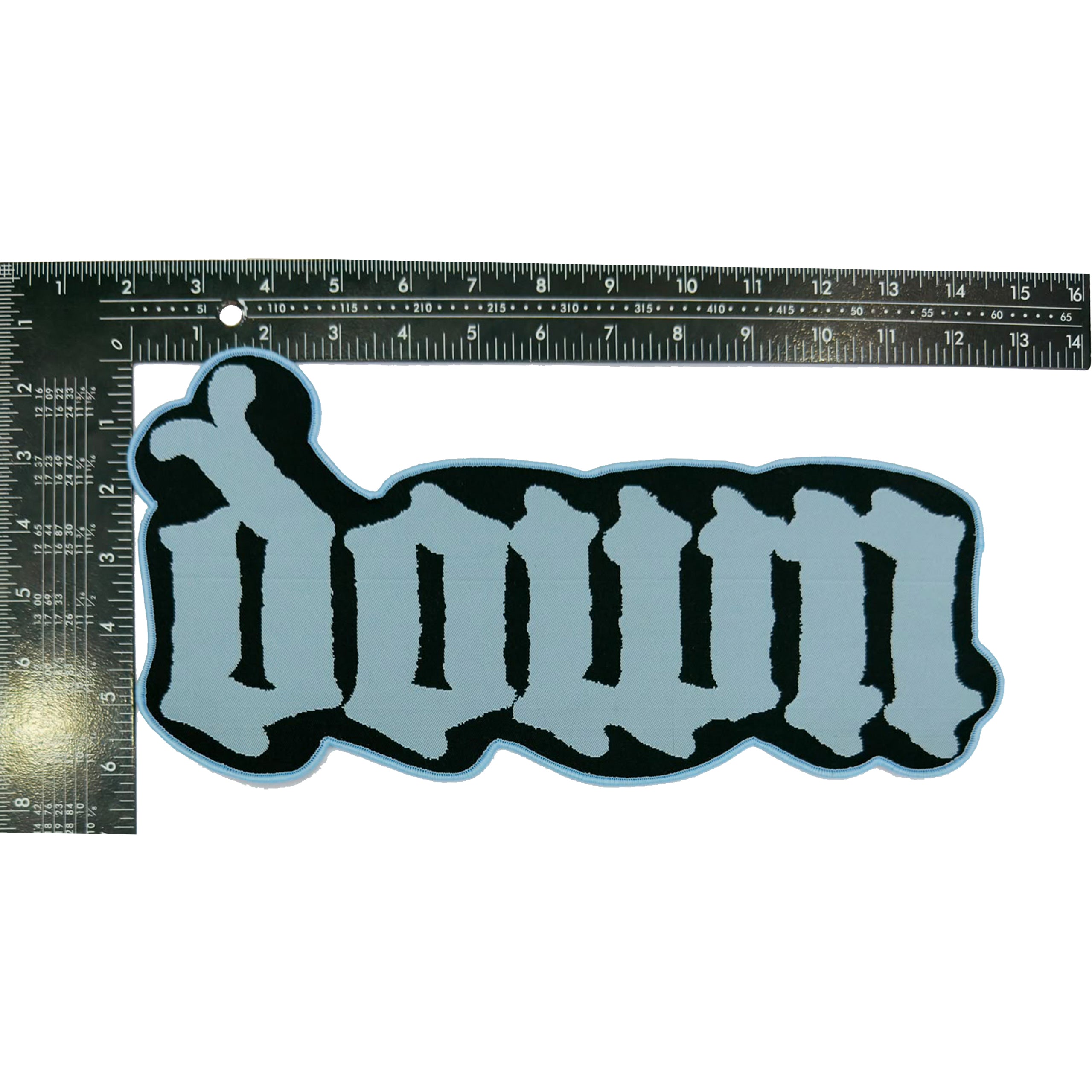 783punx-oversized-patch-down-logo-cusson-bordure-noire image 5