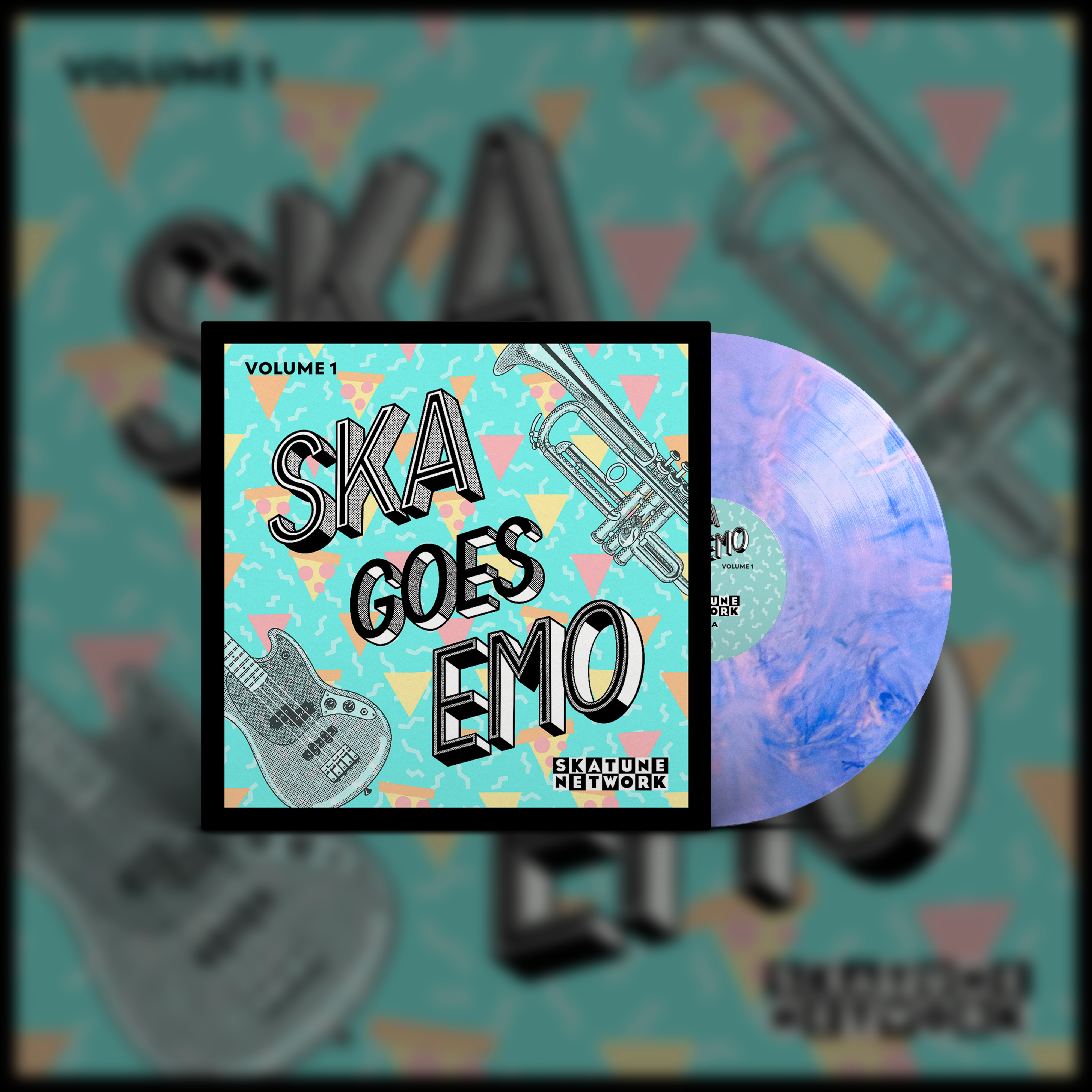 skatune-network-ska-goes-emo-vol-1-vinyle-candyland-250 image 2