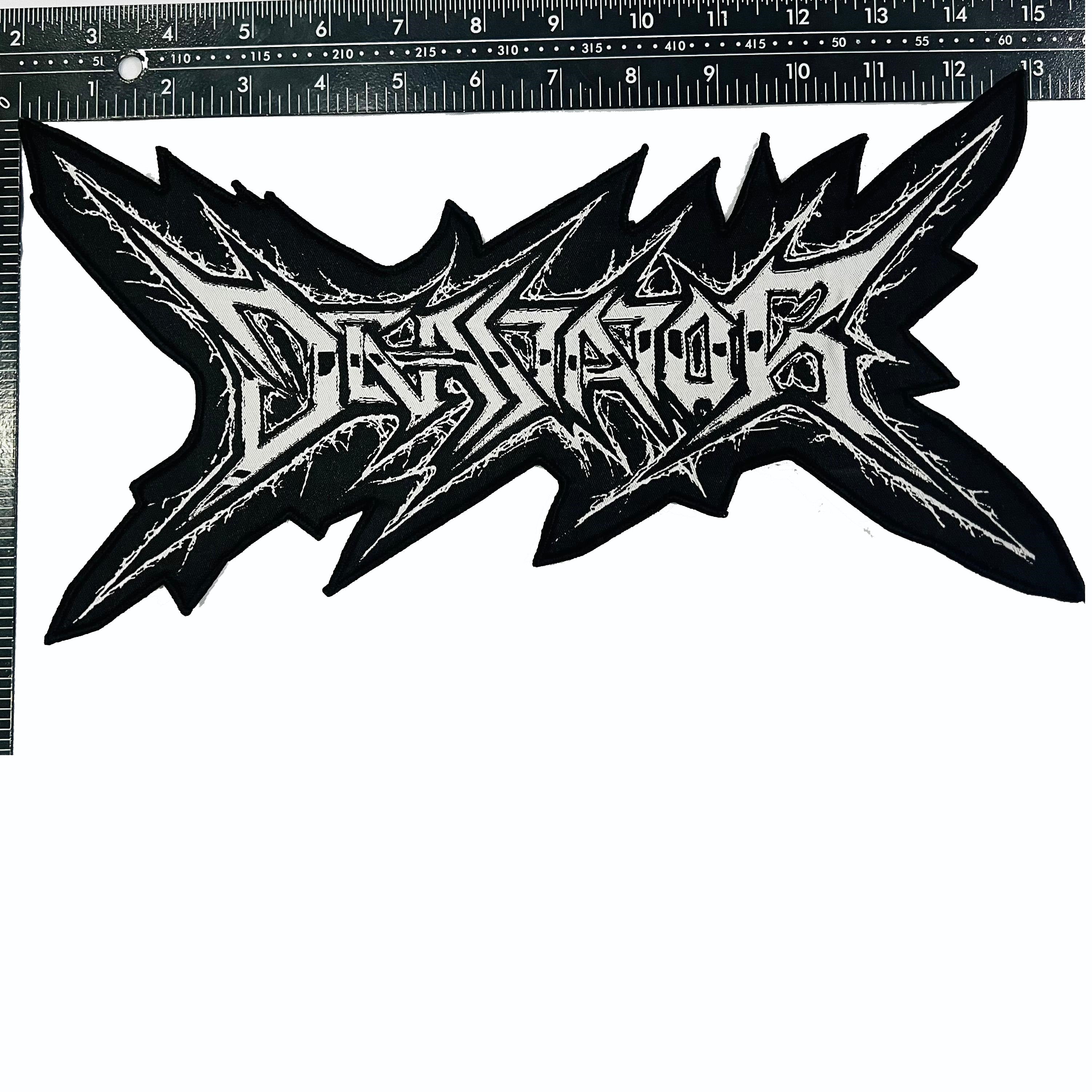 devastator-logo-patch-tiss-oversized-noir-30-cm image 3