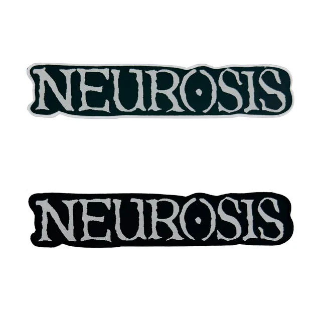 neurosis-logo-patch-tiss-oversize-bordure-noire image 1