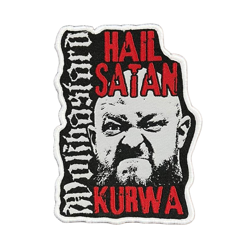 wolfbastard-hail-satan-kurwa-patch-tiss-bord-noir image 4
