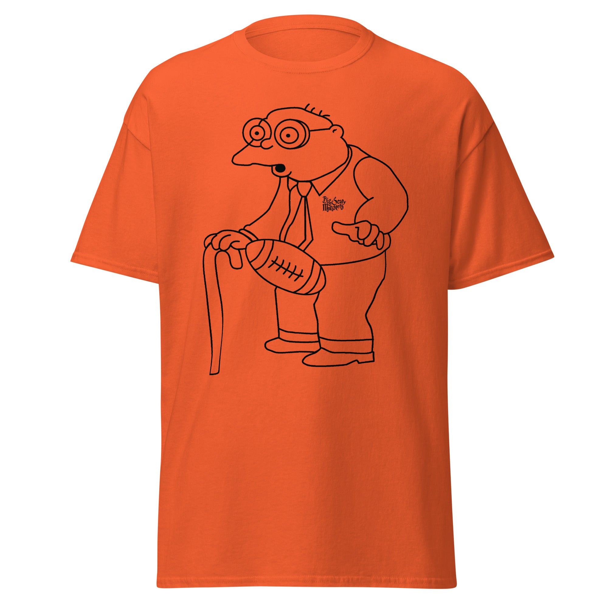 man-hit-by-football-t-shirt-noir-coton-taille-l image 6