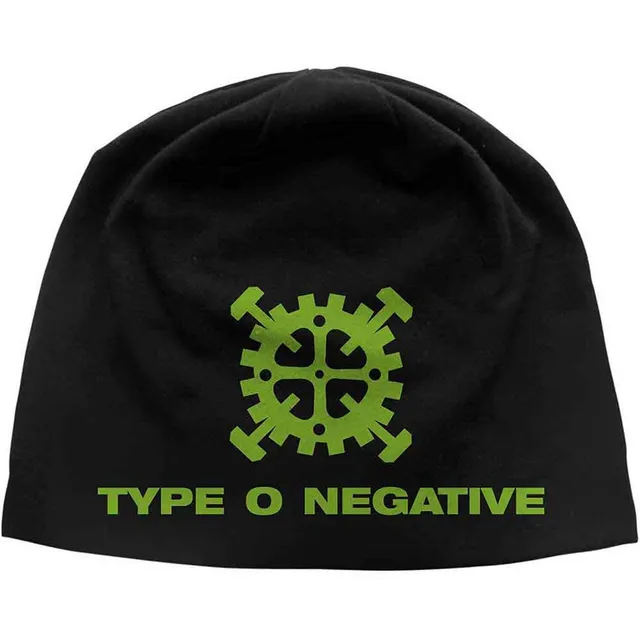 type-o-negative-gear-logo-bonnet-noir image 1