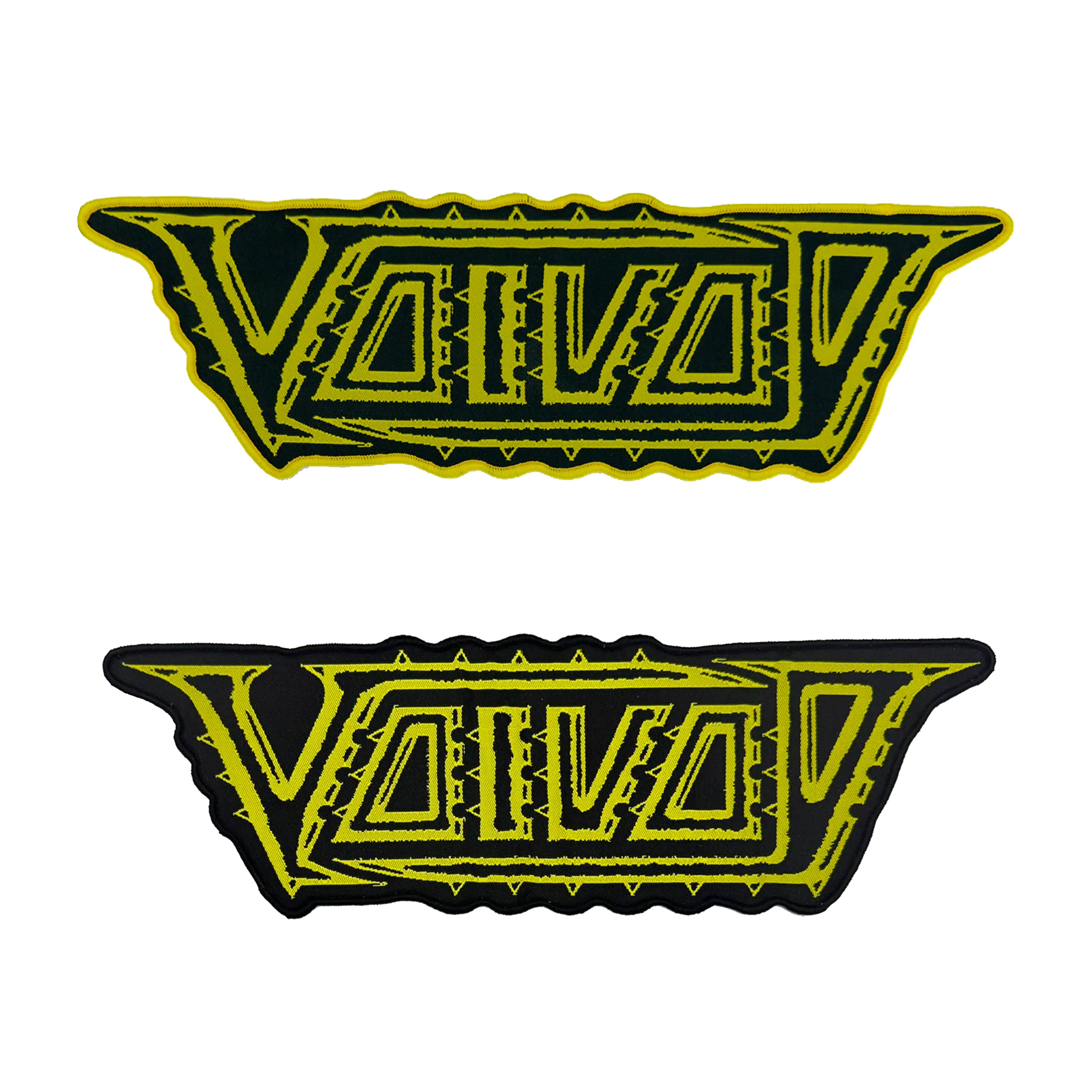 783punx-oversized-patch-voivod-logo-patch-dos-bordure-noire image 1