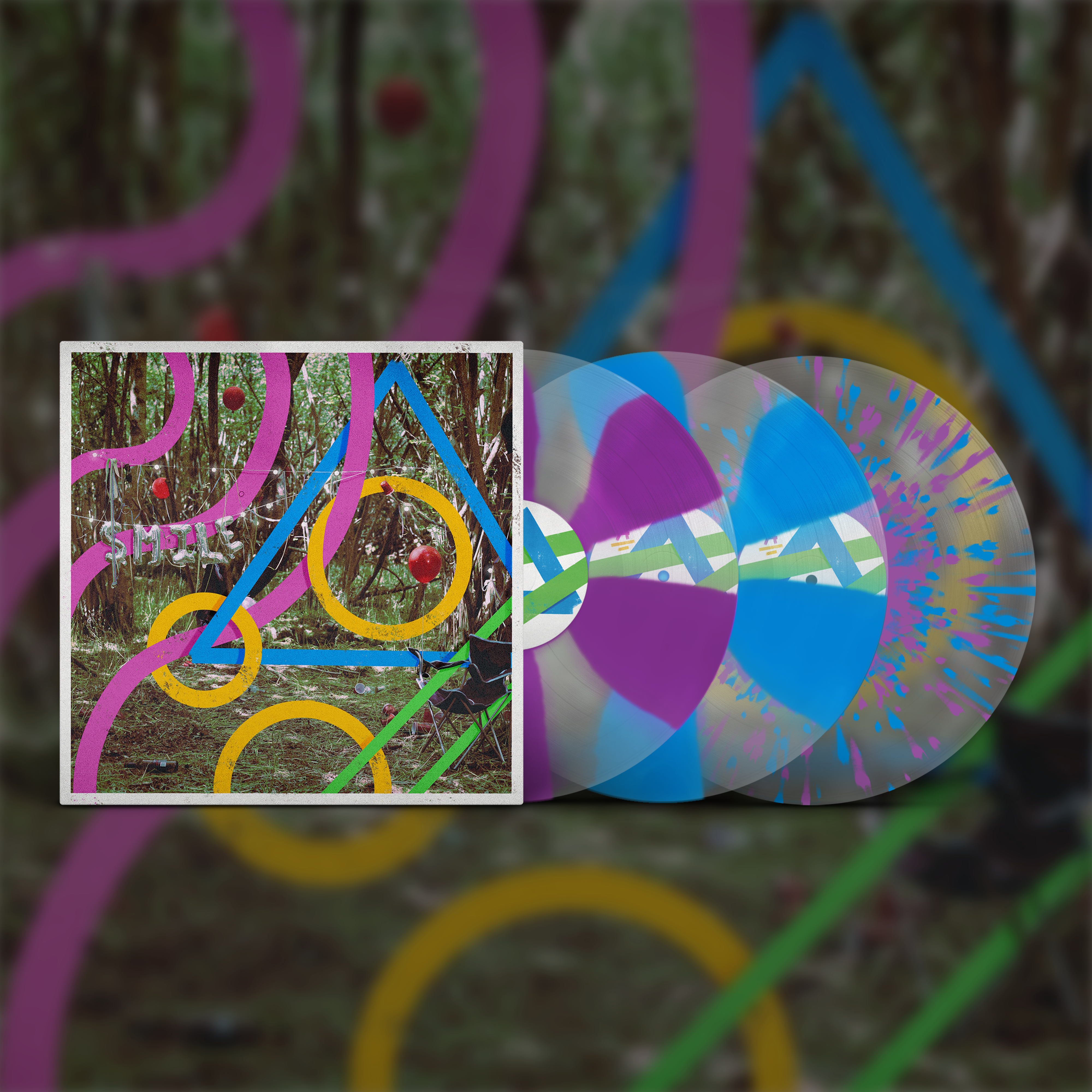 counter-intuitive-bears-in-trees-vinyle-galaxy-vert-13-titres image 3