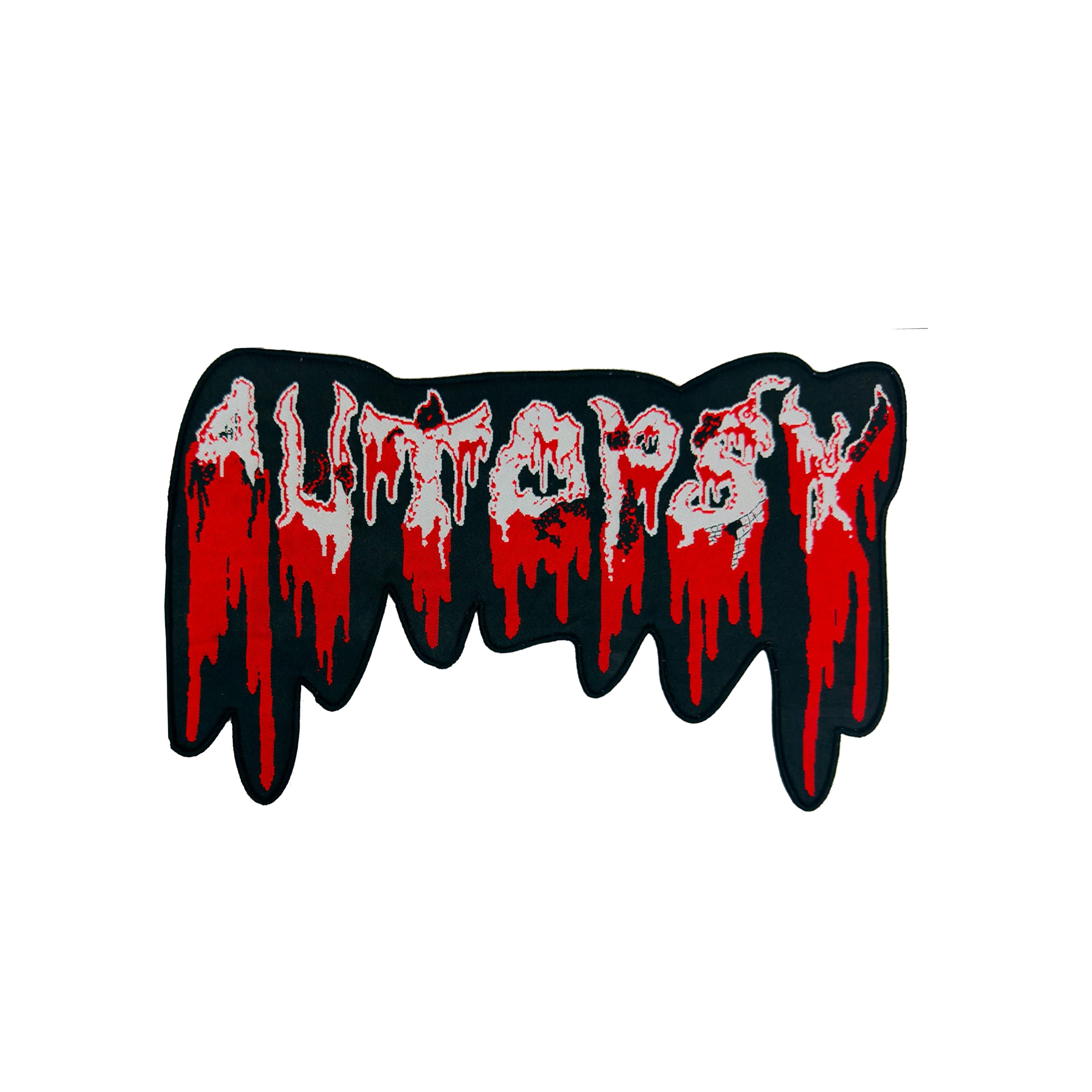783punx-oversized-patch-autopsy-logo-tiss-bordure-noire image 2