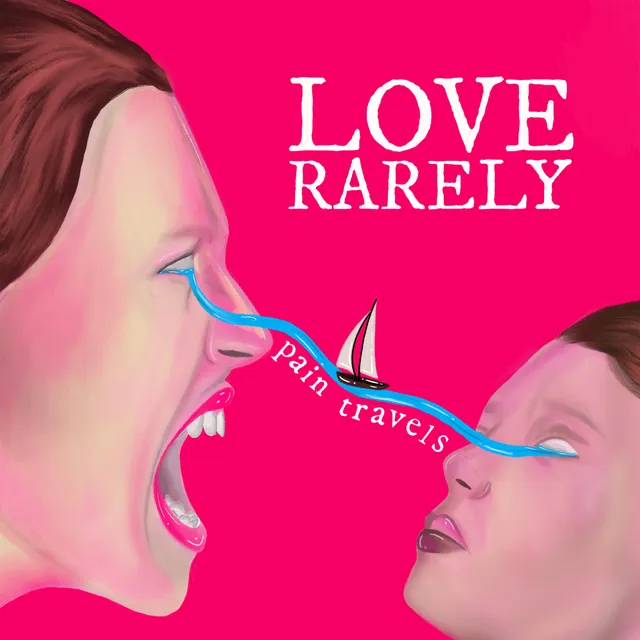 love-rarely-pain-travels-vinyle-blue-marble-lp image 1