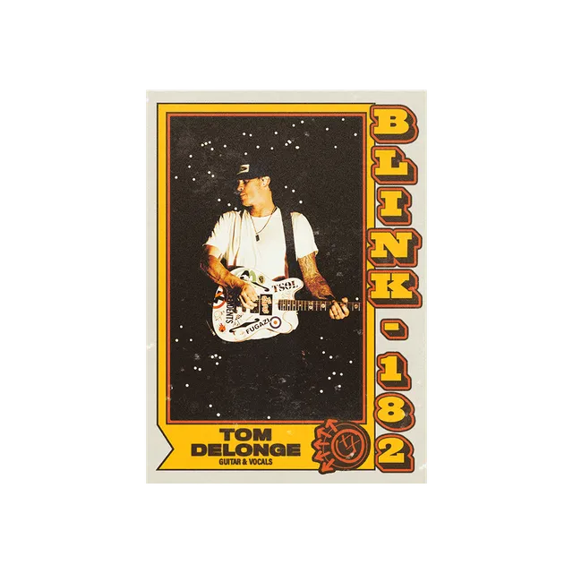 blink-182-live-set-tour-cartes-collection-lot-4 image 1