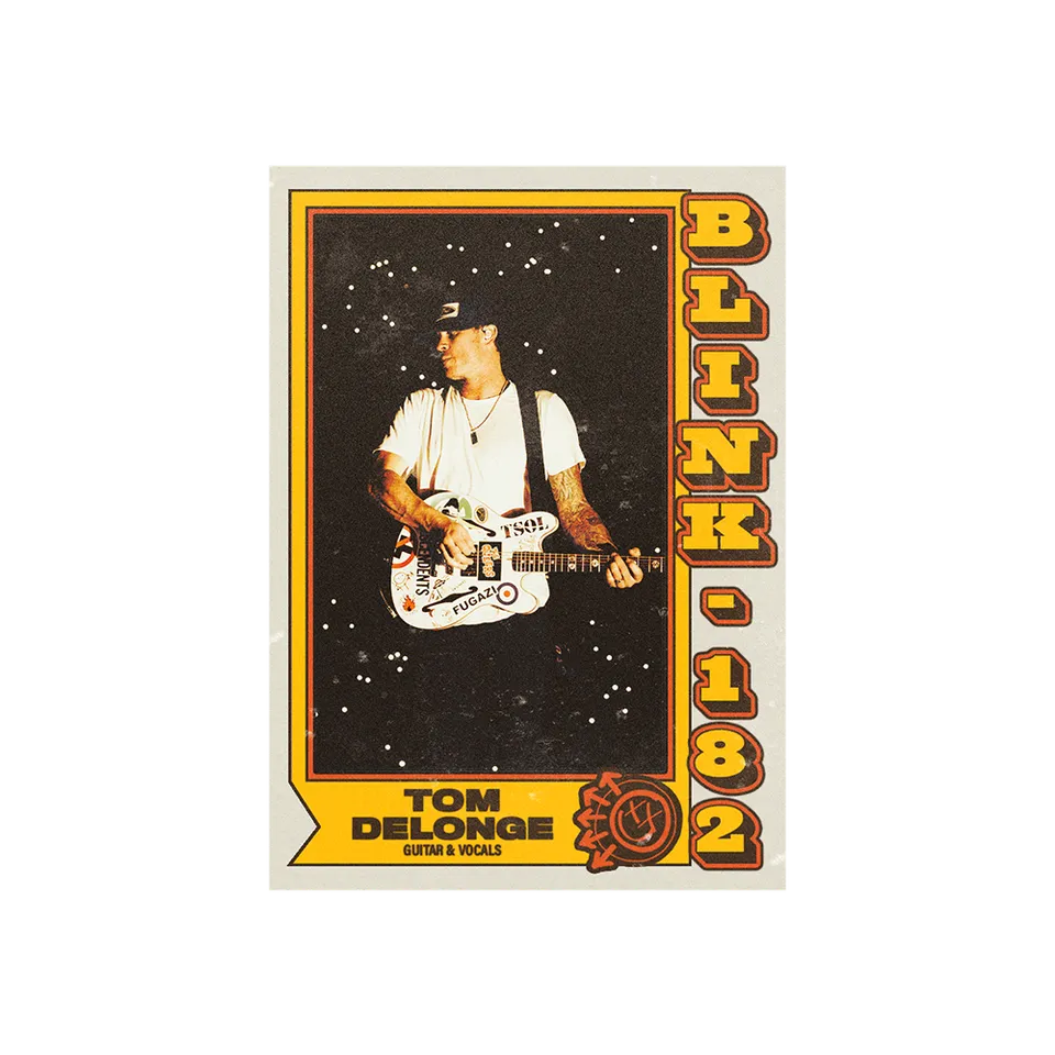 blink-182-live-set-tour-cartes-collection-lot-4 image 1