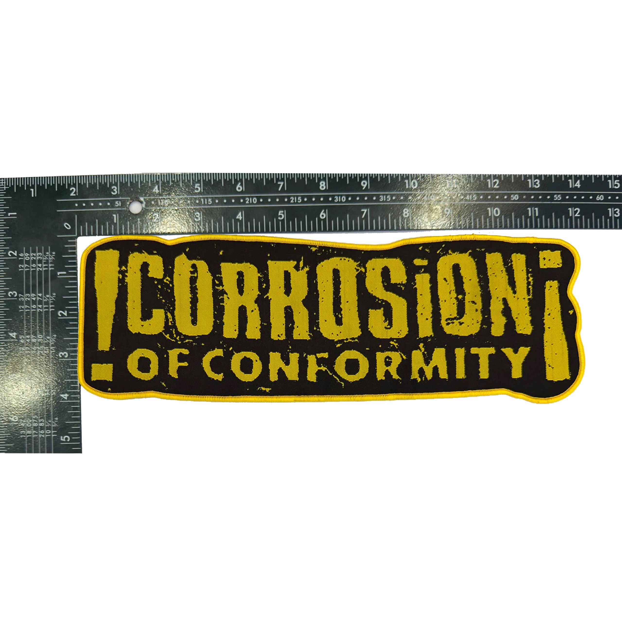 783punx-oversized-patch-corrosion-of-conformity-logo-tiss-bordure-noire image 5