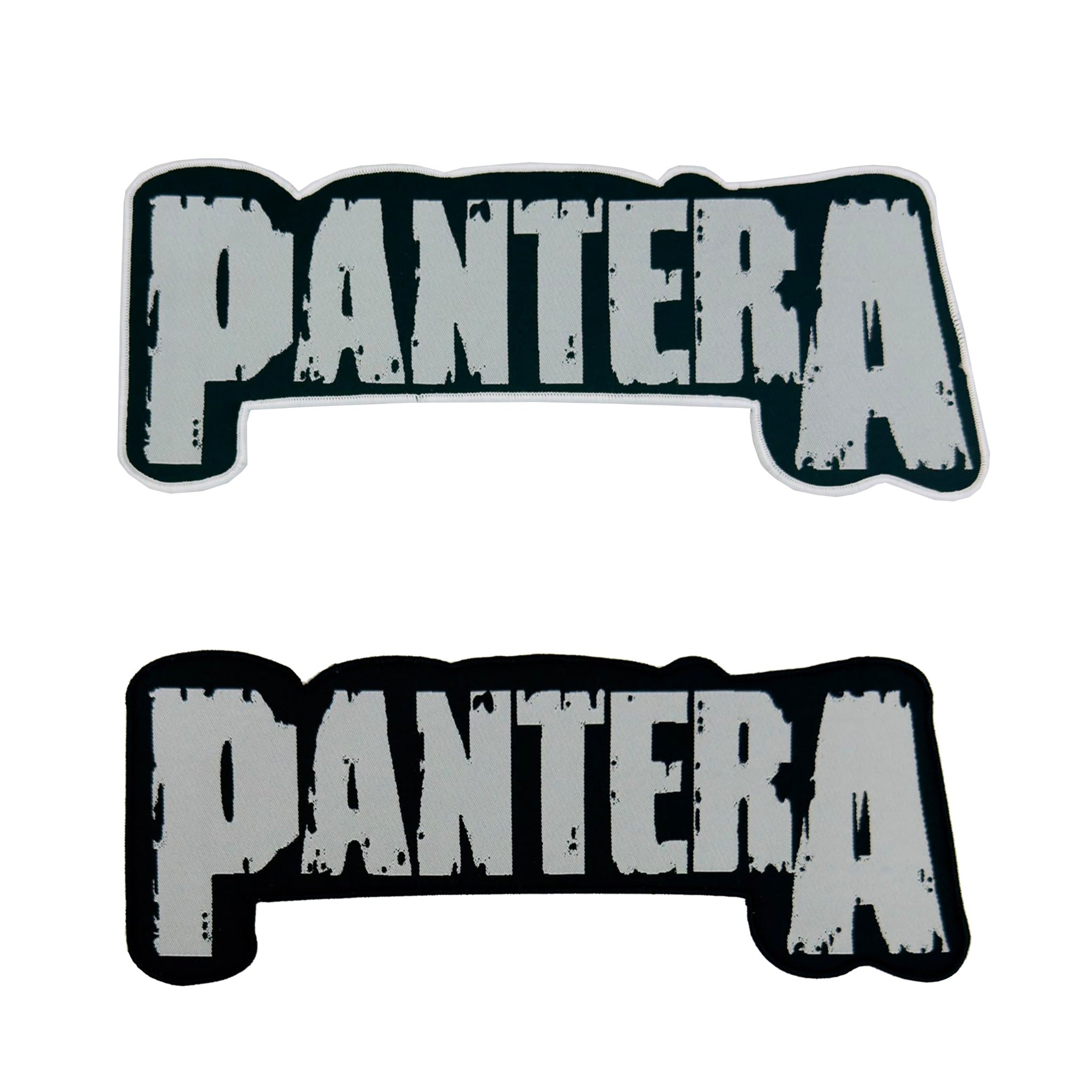 783punx-patch-pantera-logo-surdimensionn-tiss-bordure-noire image 1