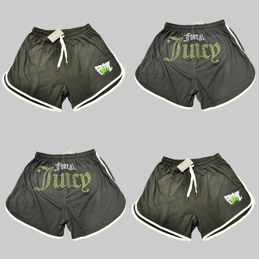 foetal-juice-dotted-logo-short-femme-booty-taille-m image 1