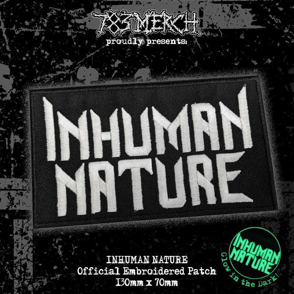 783punx-small-patch-inhuman-nature-logo-cusson-brod-phosphorescent image 1