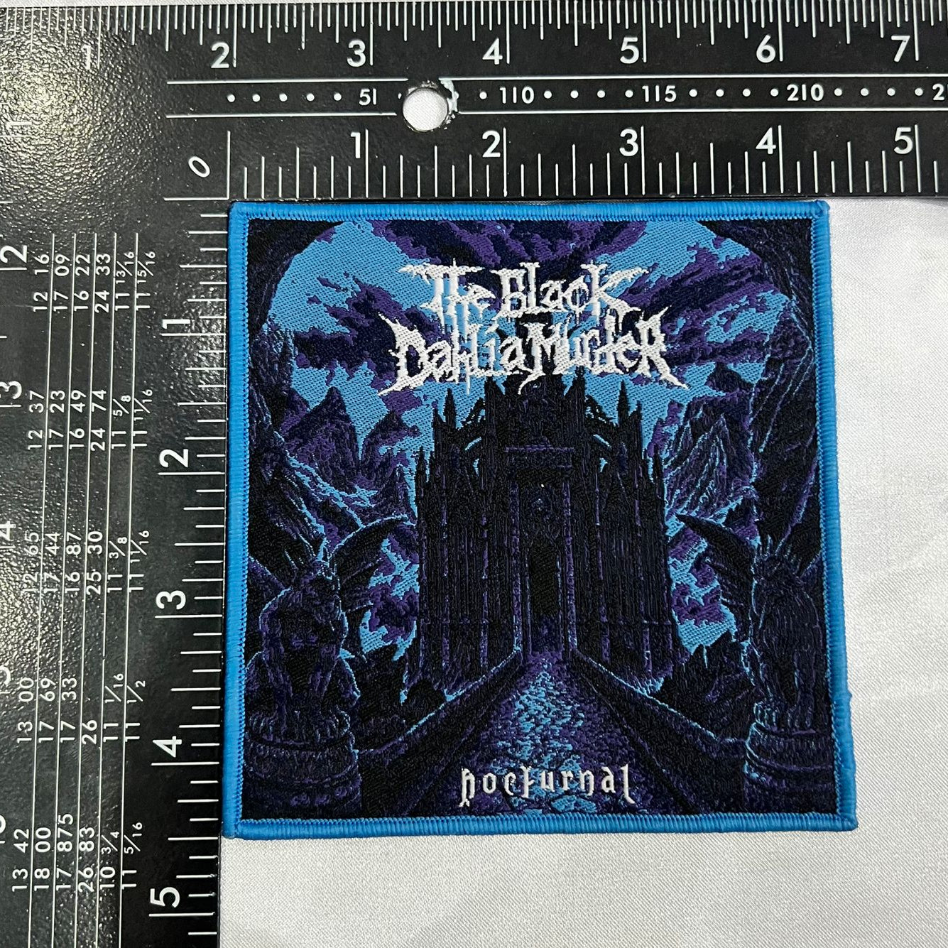 the-black-dahlia-murder-nocturnal-patch-tiss-bordure-noire image 7