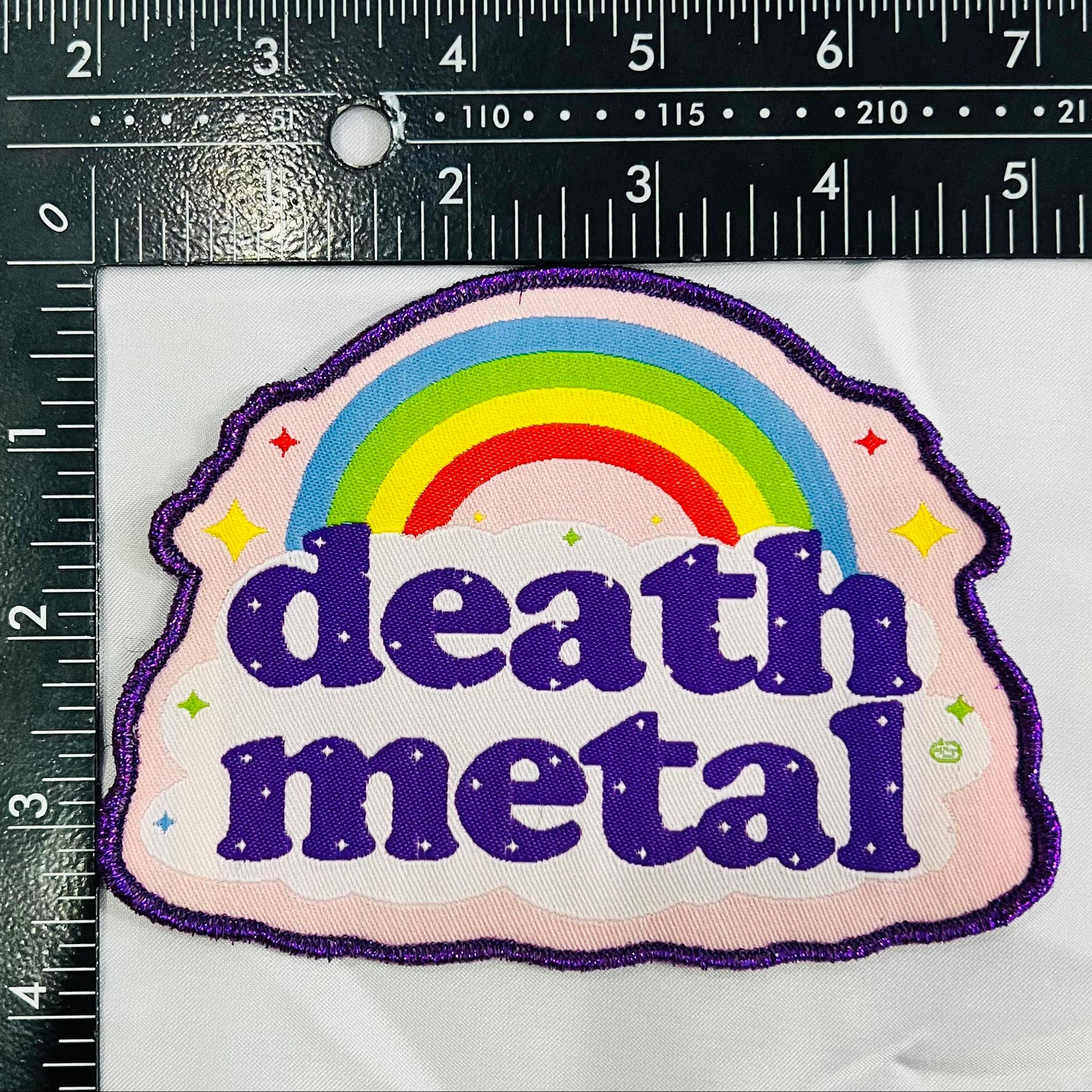 783punx-small-patch-death-metal-rainbow-cusson-rose image 7