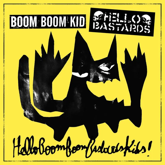 boom-boom-kid-hello-bastards-vinyle-ep-7-split-punk image 1
