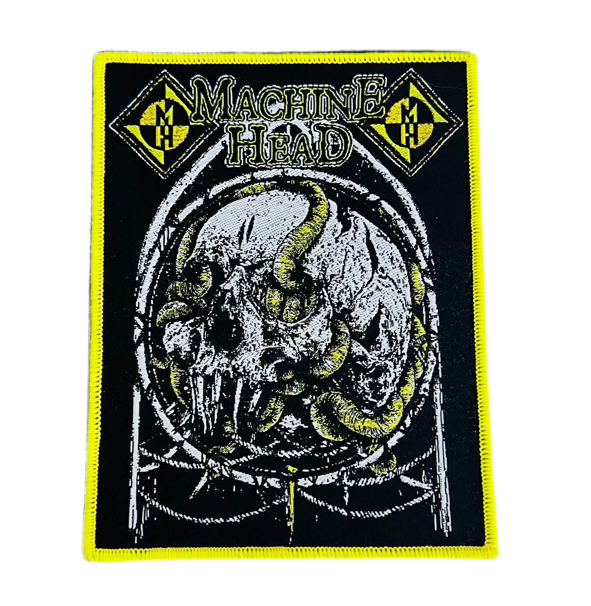 machine-head-rotten-patch-tiss-bordure-noire image 7