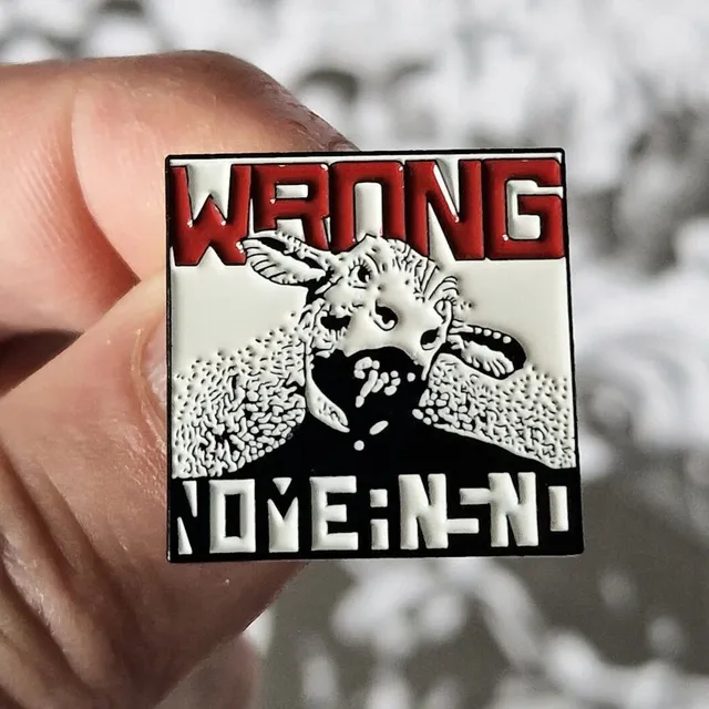 nomeansno-wrong-pin-s-mail-petit-25mm image 1