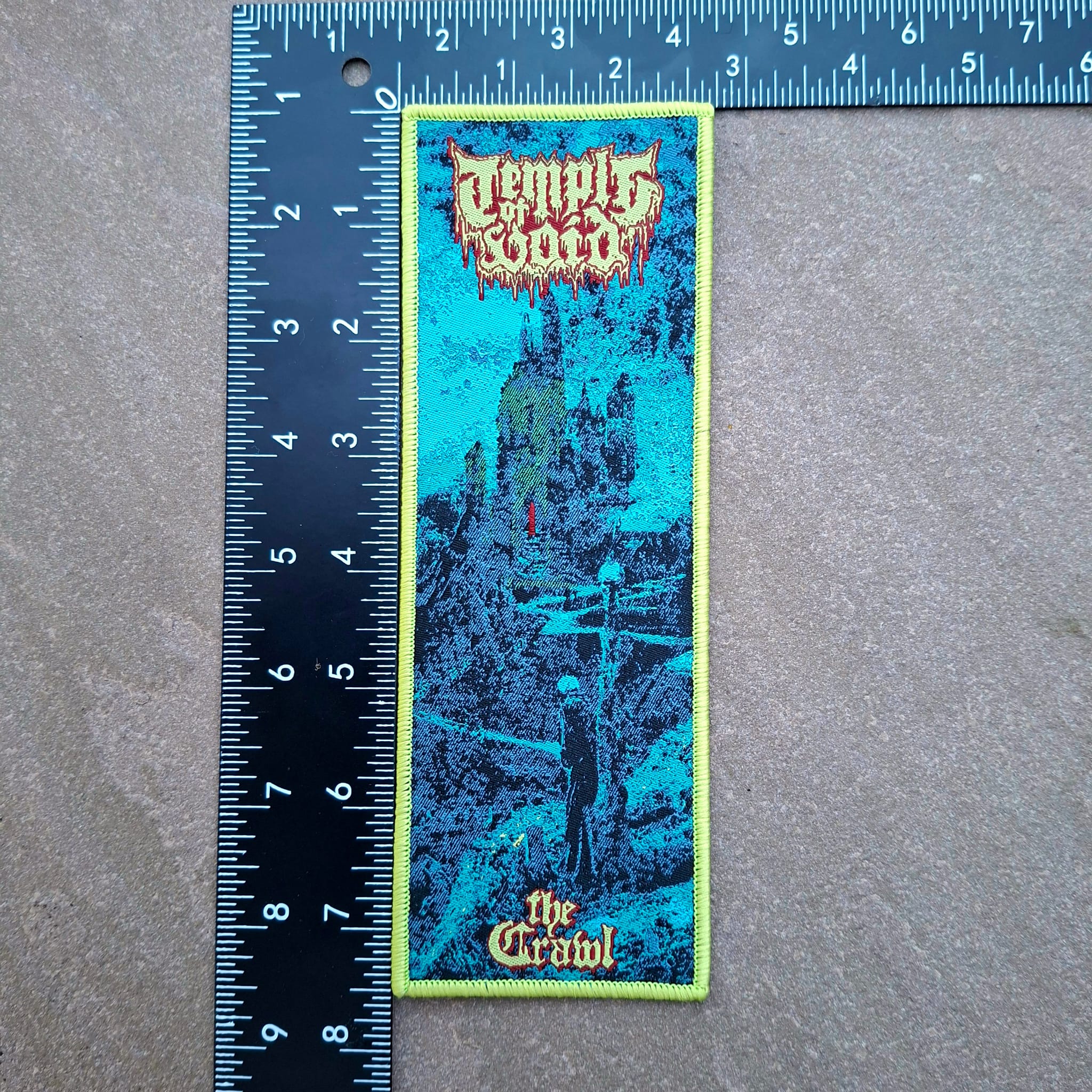 temple-of-void-the-crawl-patch-bande-bordure-verte image 5