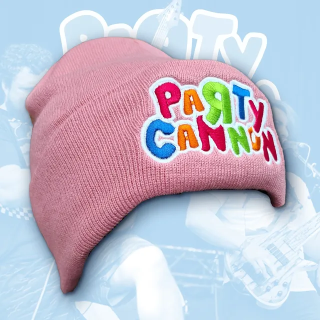 party-cannon-logo-bonnet-rose-phosphorescent image 1