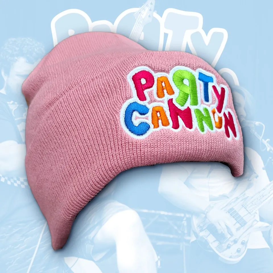 party-cannon-logo-bonnet-rose-phosphorescent image 1