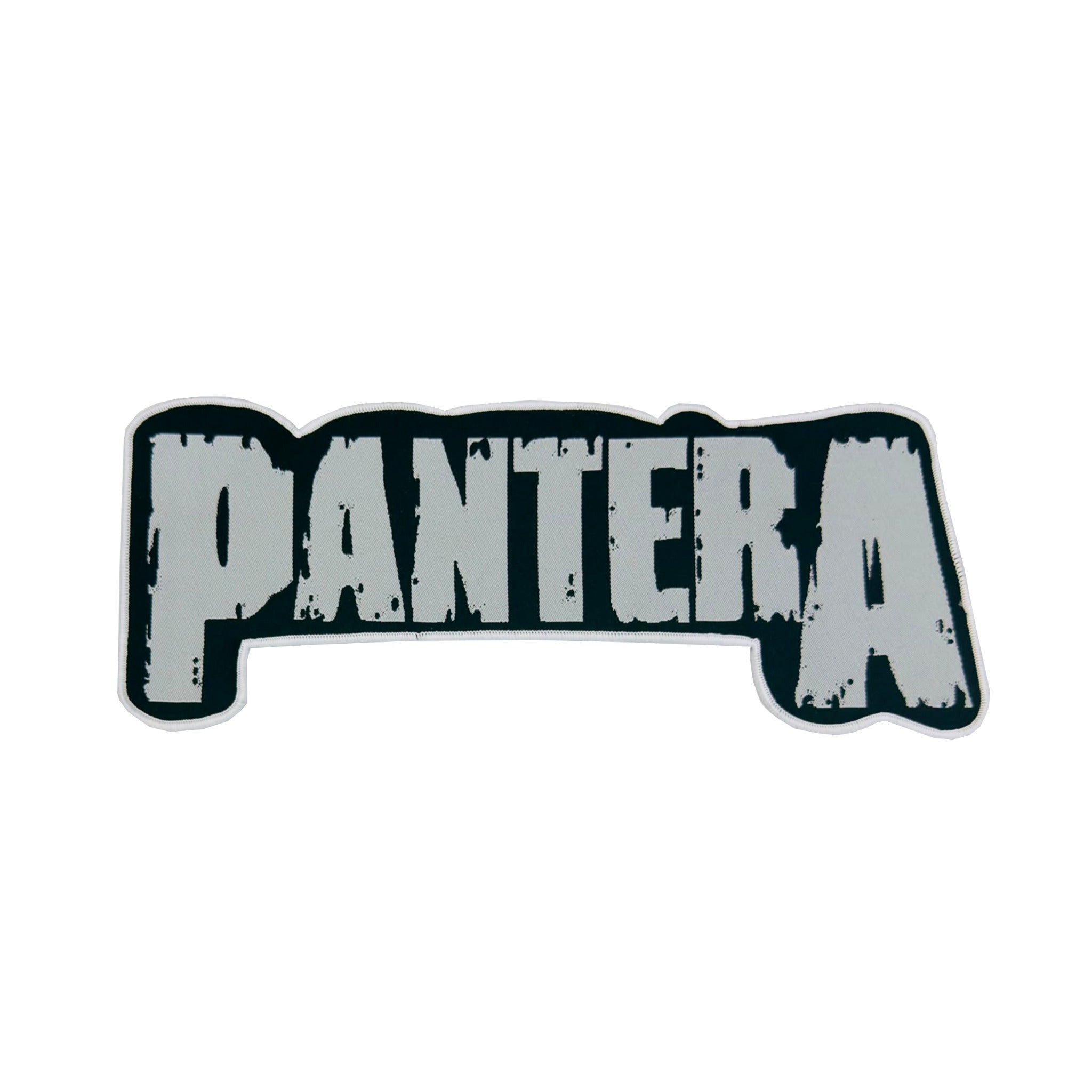 783punx-patch-pantera-logo-surdimensionn-tiss-bordure-noire image 4