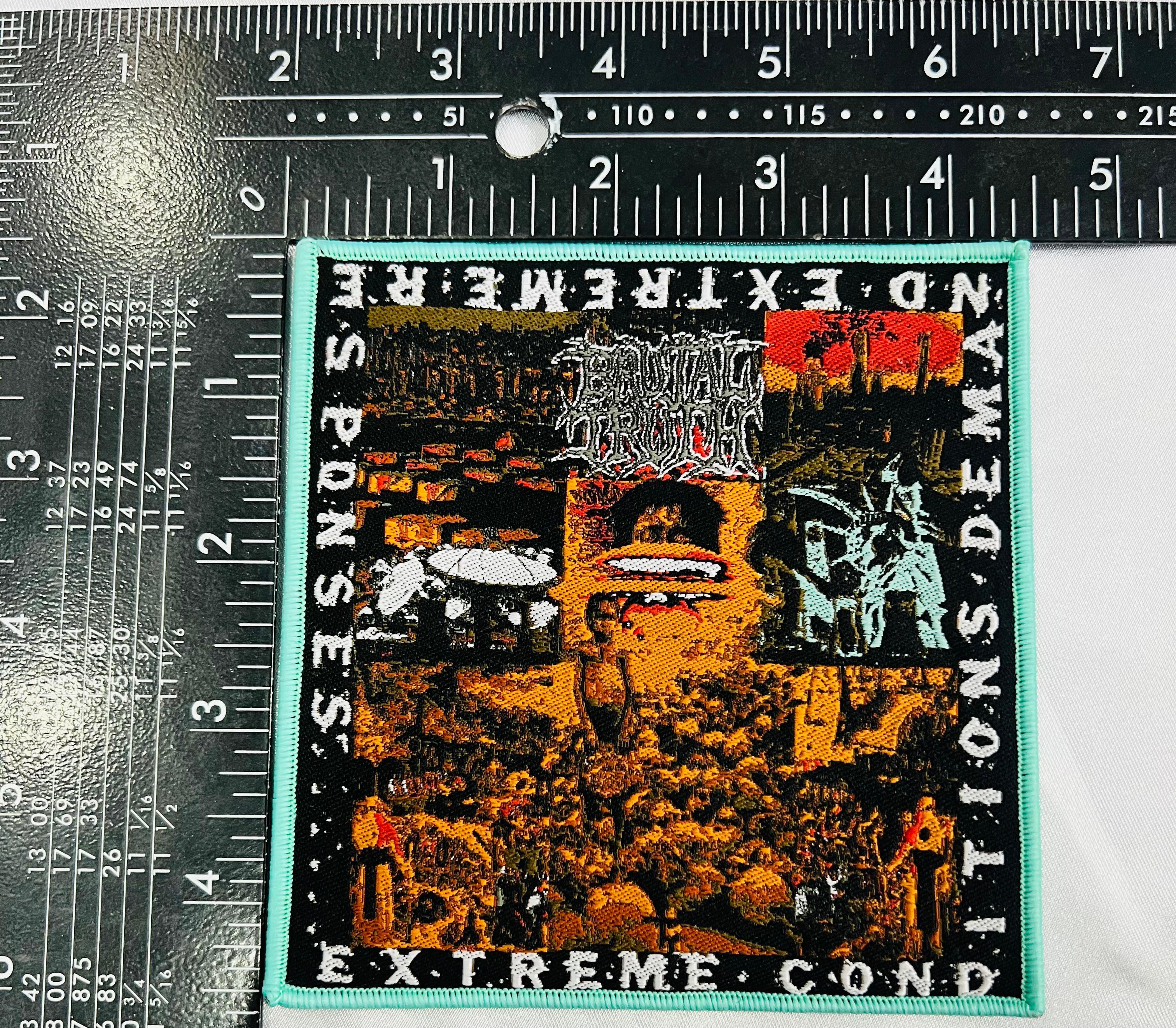 brutal-truth-extreme-conditions-patch-bordure-noire image 5