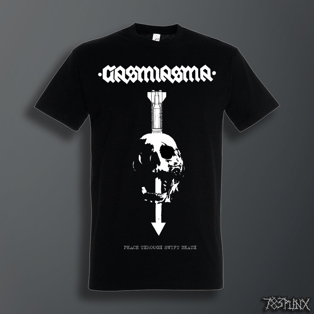 gasmiasma-at-war-with-punk-t-shirt-noir-homme image 2
