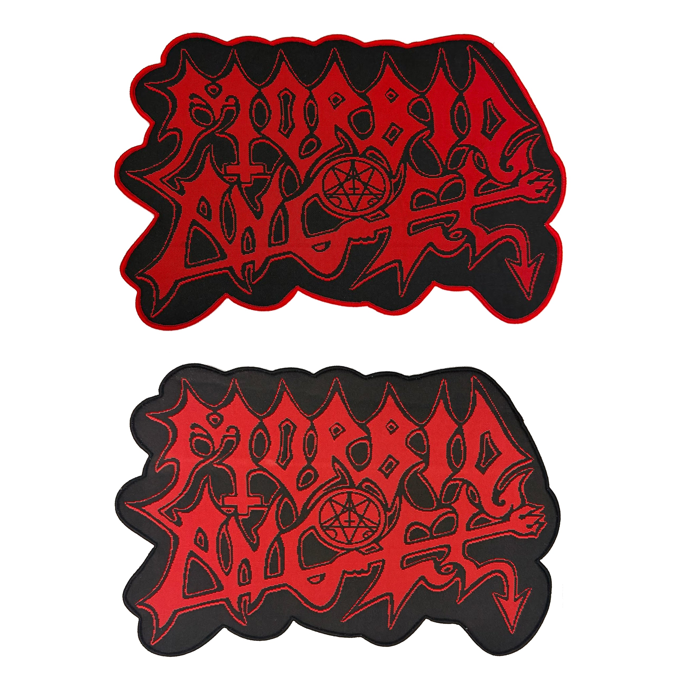 morbid-angel-logo-patch-oversize-tiss-bord-noir-30-cm image 1