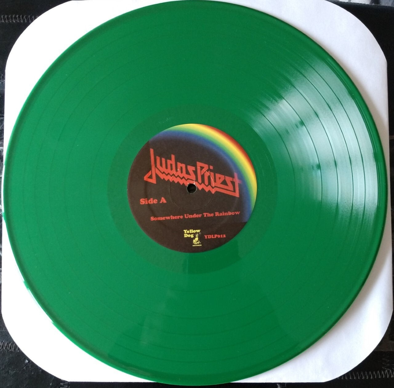 judas-priest-somewhere-under-the-rainbow-vinyle-lp-vert image 2