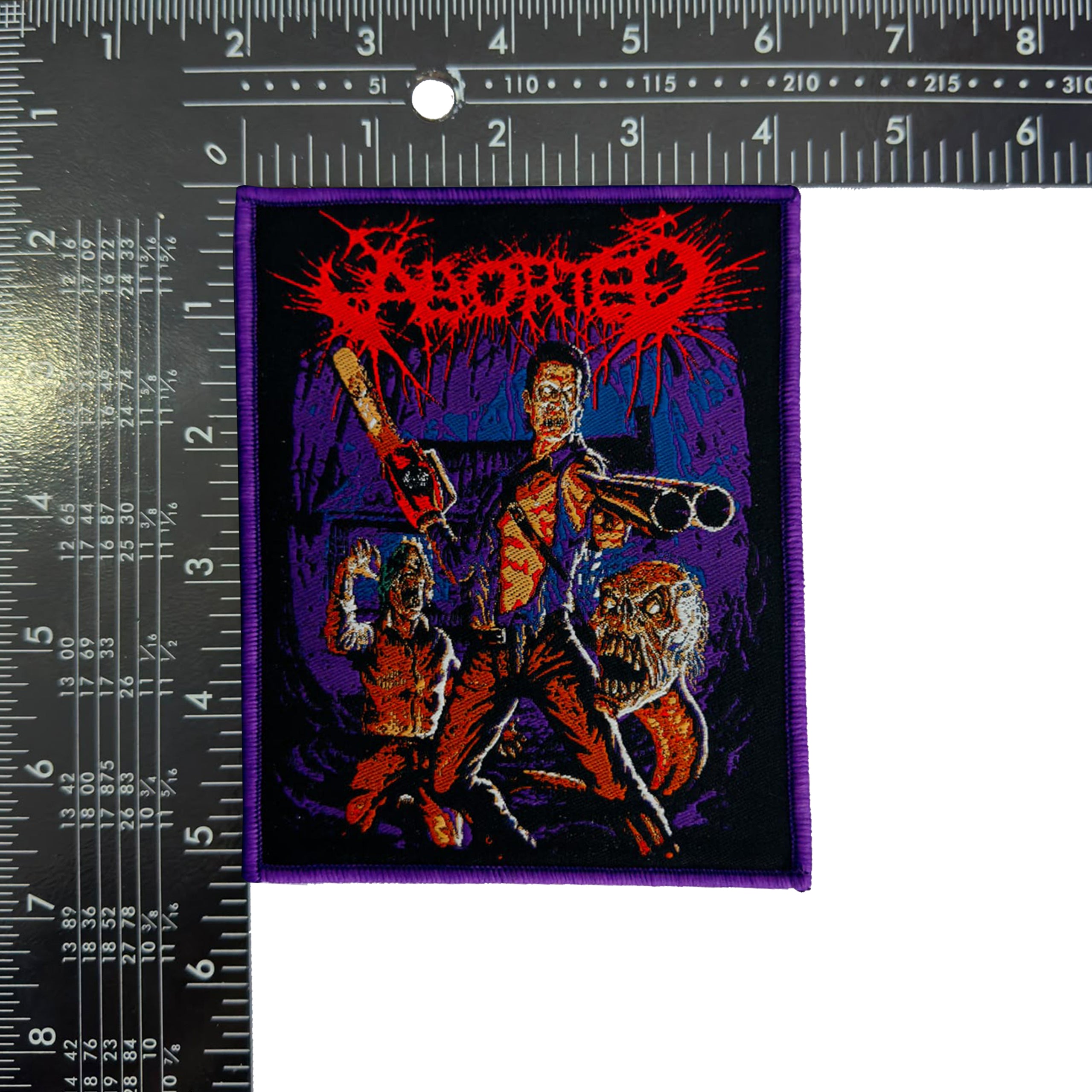 783punx-aborted-the-necrotic-manifesto-patch-tiss-bordure-rouge image 7