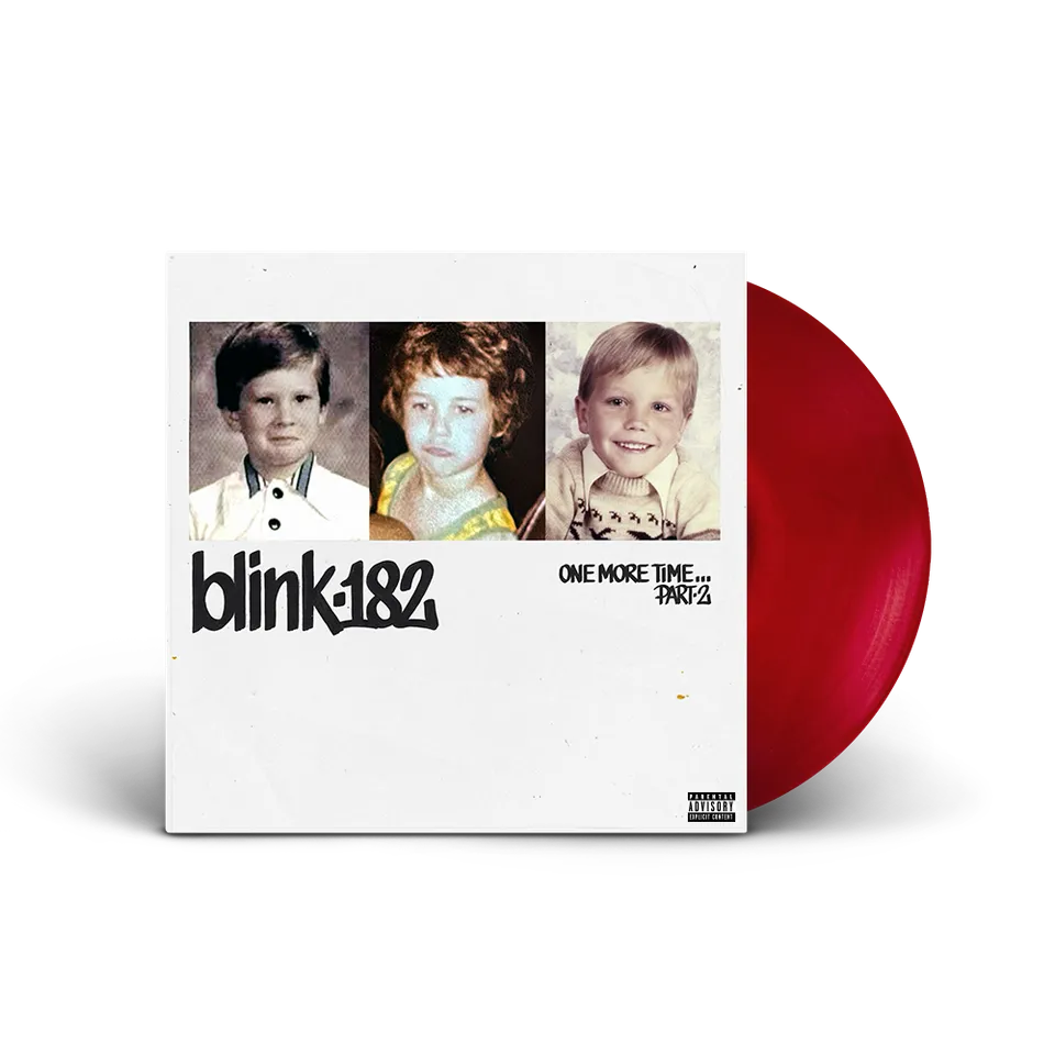 blink-182-one-more-time-part-2-vinyle-1lp-rouge-10-titres image 1