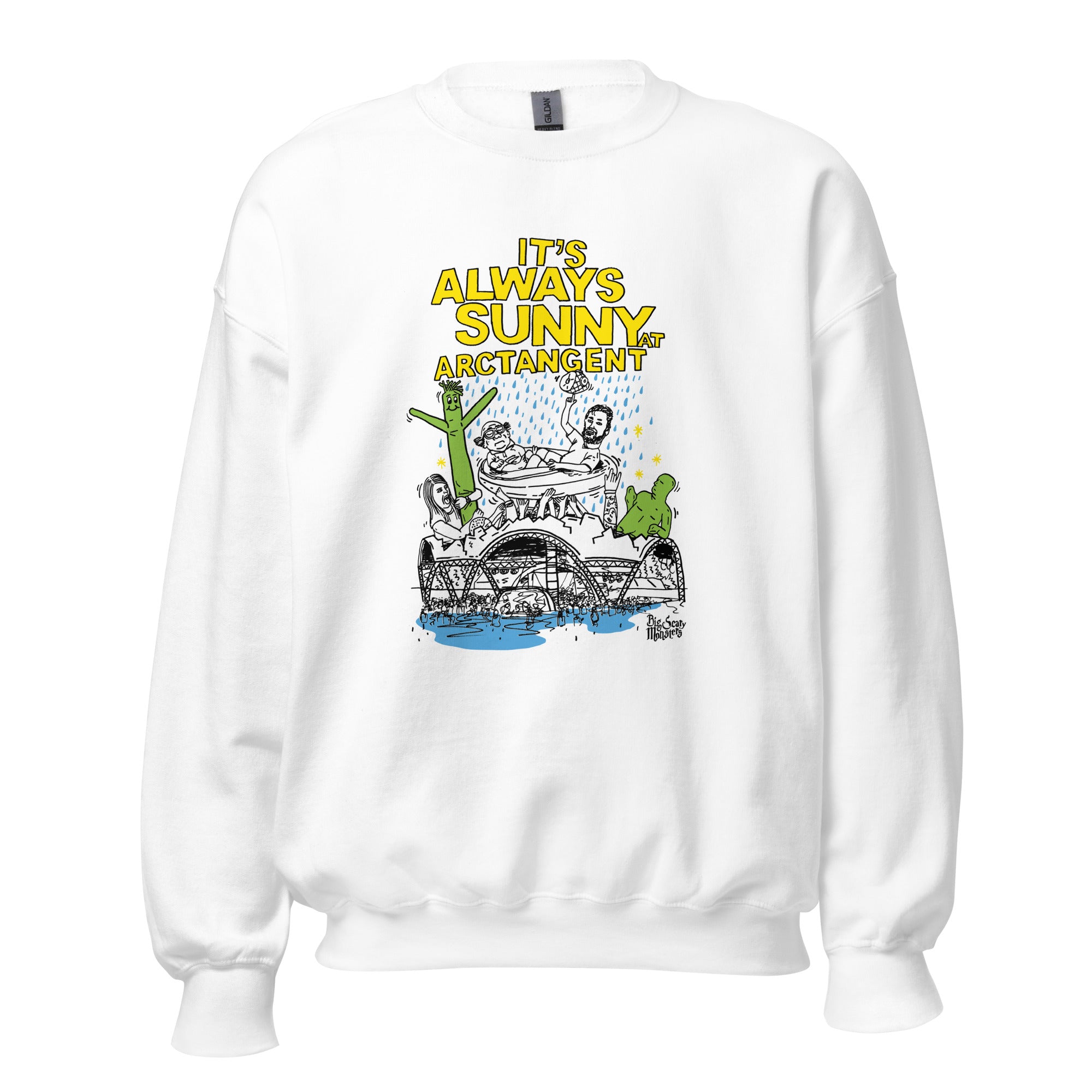 big-scary-monsters-always-sunny-vs-atg-sweat-gris-l-coton image 2