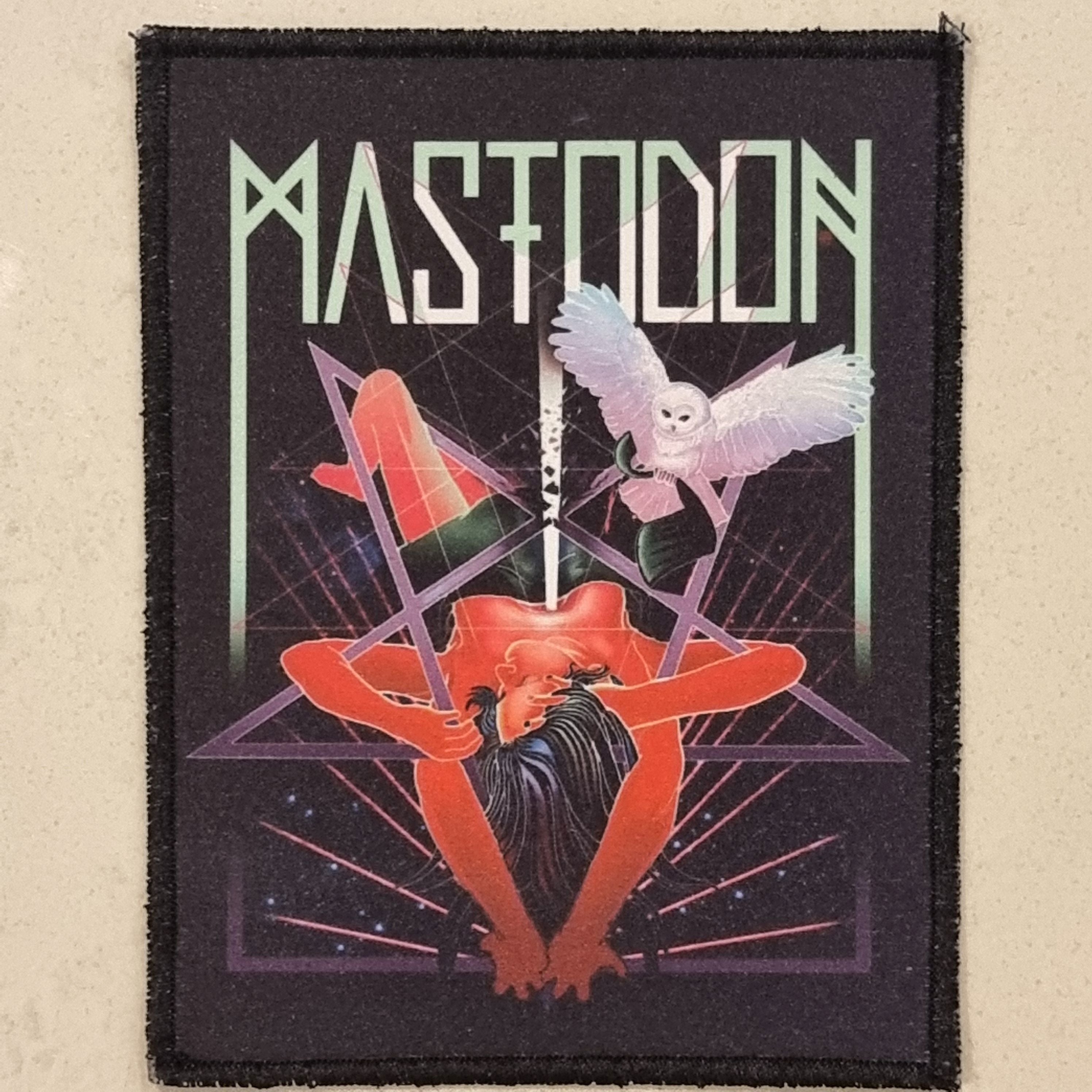 mastodon-patch-tiss-coudre-logo-metal image 1