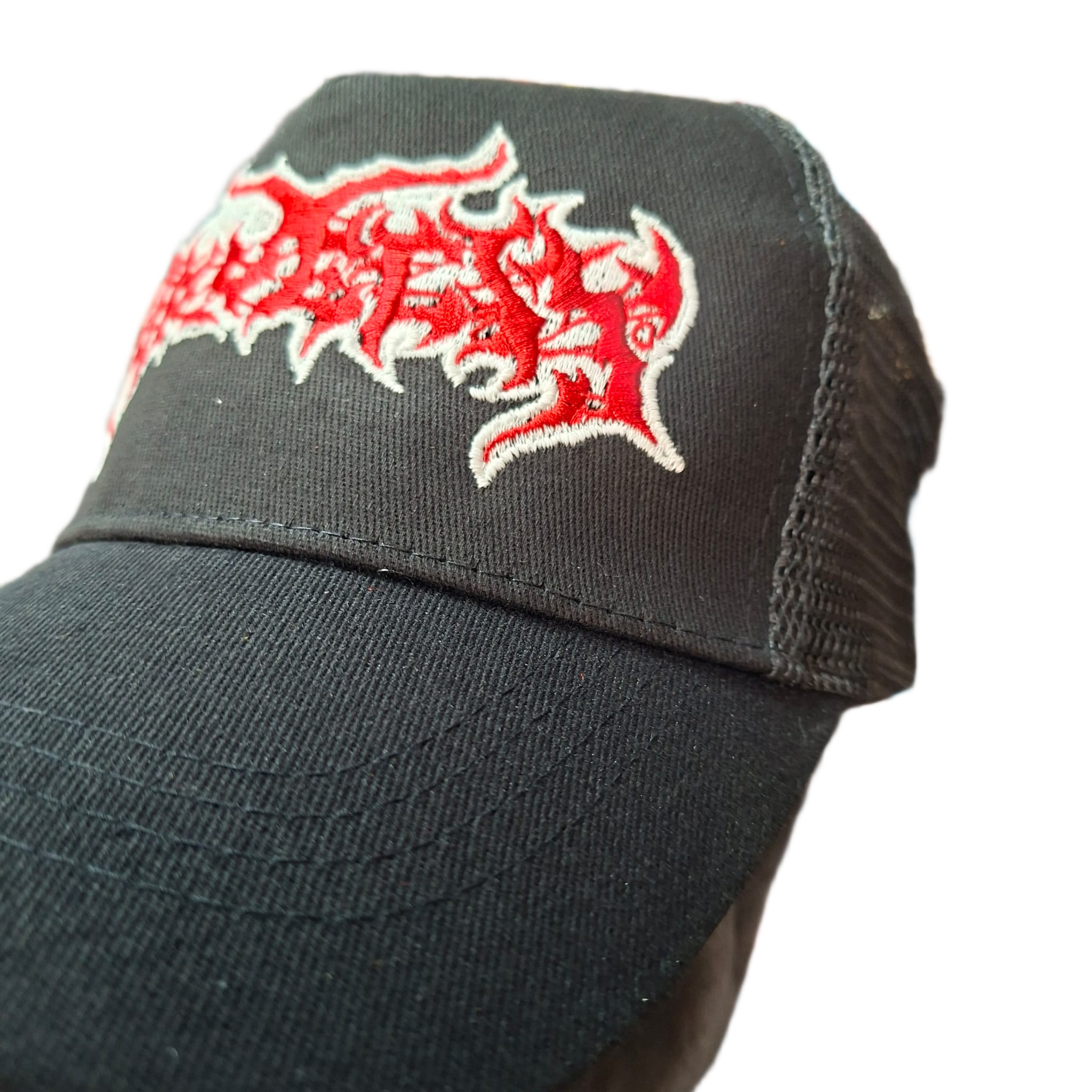 kruelty-logo-casquette-trucker-phosphorescente-hardcore image 5